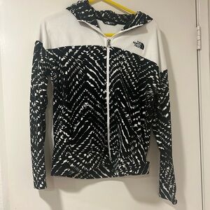 The North Face fleece zip up hoodie